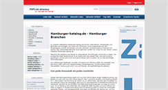 Desktop Screenshot of hamburger-katalog.de